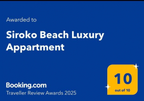 Siroko Beach Luxury Appartment